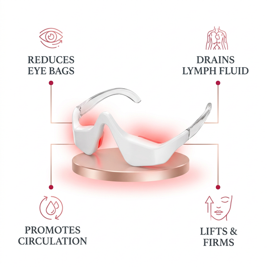 Lumera Pro - Red Light Therapy + EMS To Erase Eye Bags